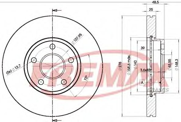 Disc frana