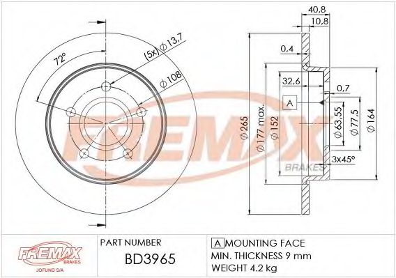 Disc frana