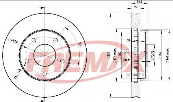 Disc frana