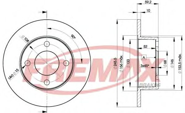 Disc frana