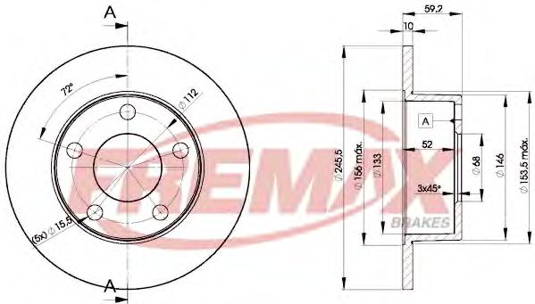 Disc frana