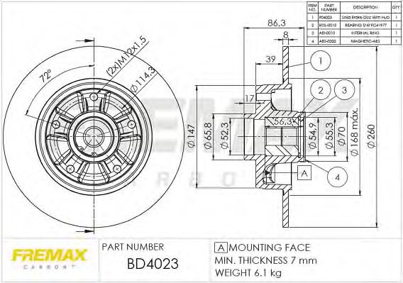 Disc frana