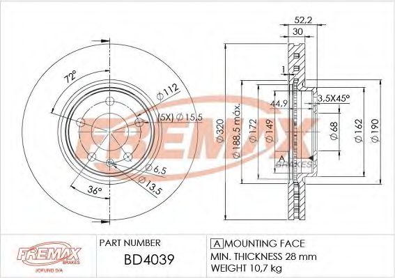 Disc frana