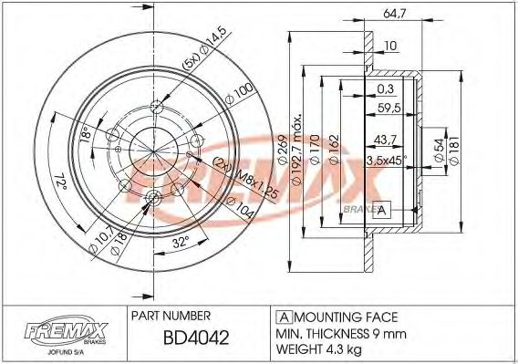 Disc frana