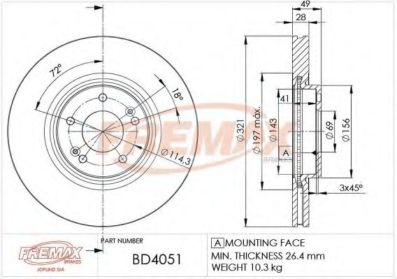 Disc frana