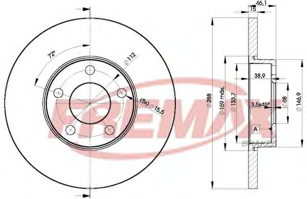 Disc frana