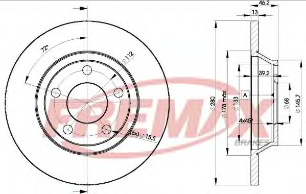 Disc frana