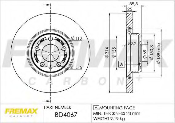 Disc frana