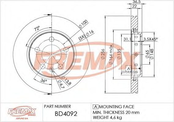 Disc frana