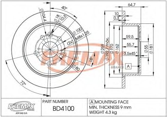 Disc frana