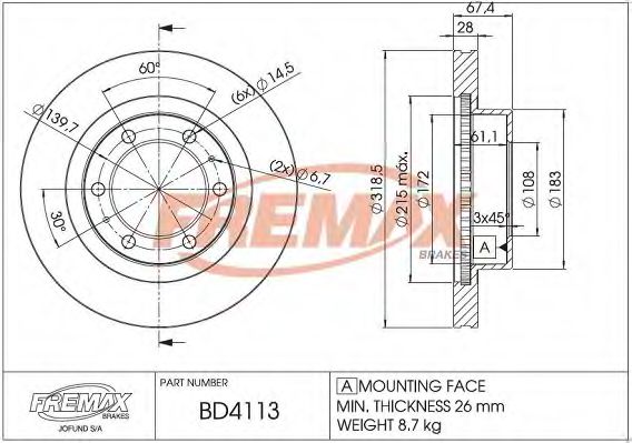 Disc frana