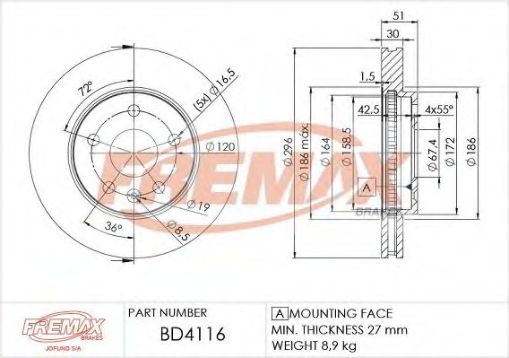 Disc frana