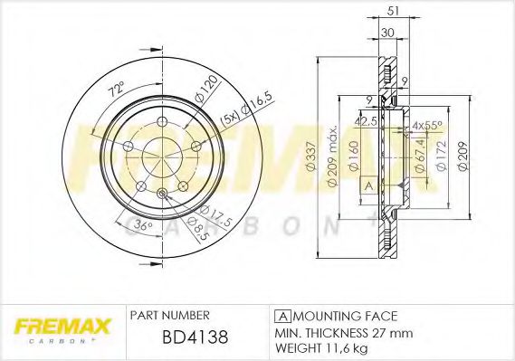 Disc frana