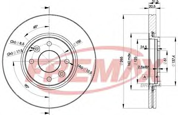 Disc frana