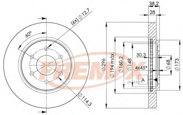 Disc frana