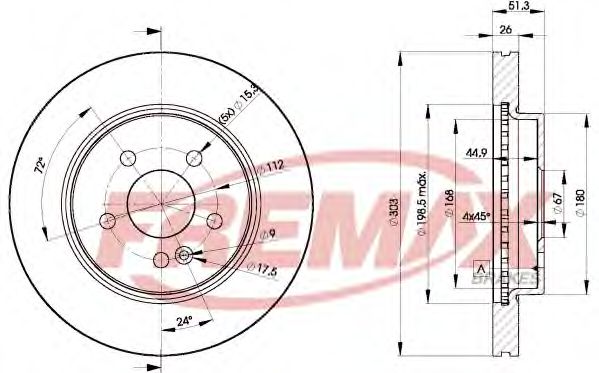 Disc frana