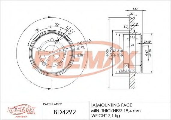 Disc frana