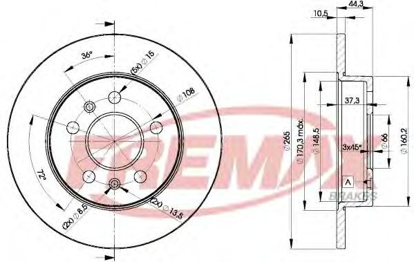 Disc frana