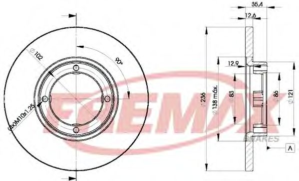 Disc frana