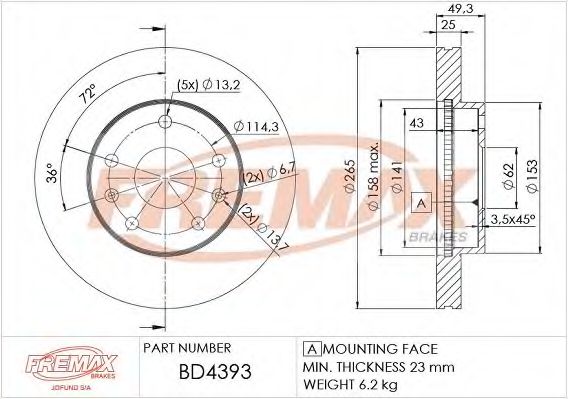 Disc frana