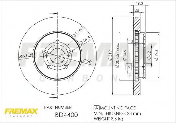 Disc frana