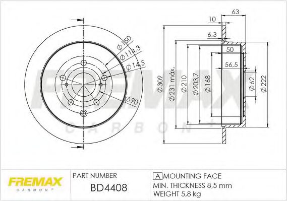 Disc frana