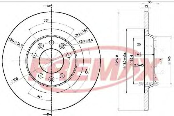 Disc frana