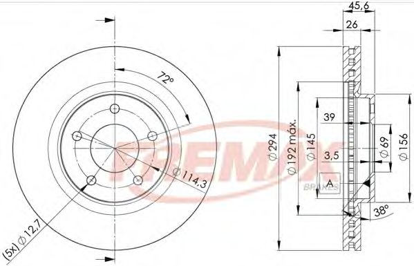 Disc frana