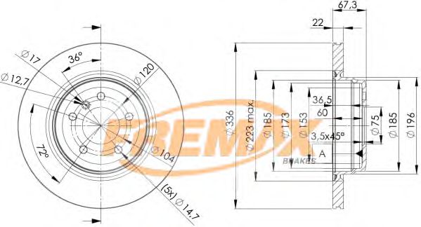 Disc frana