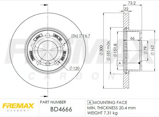 Disc frana