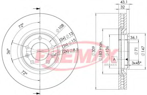 Disc frana