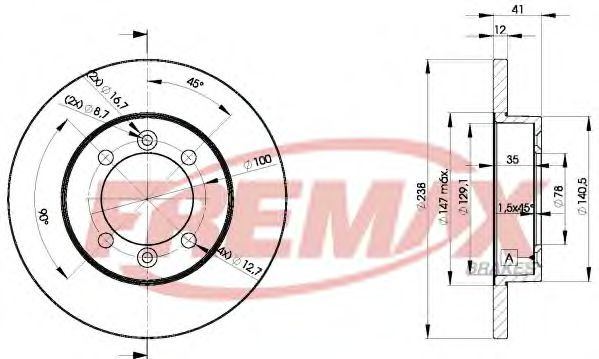 Disc frana