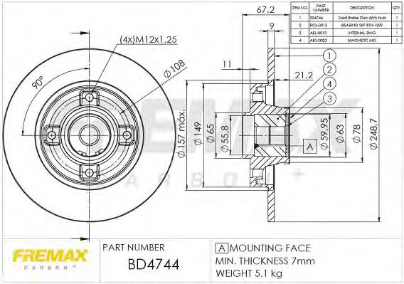 Disc frana