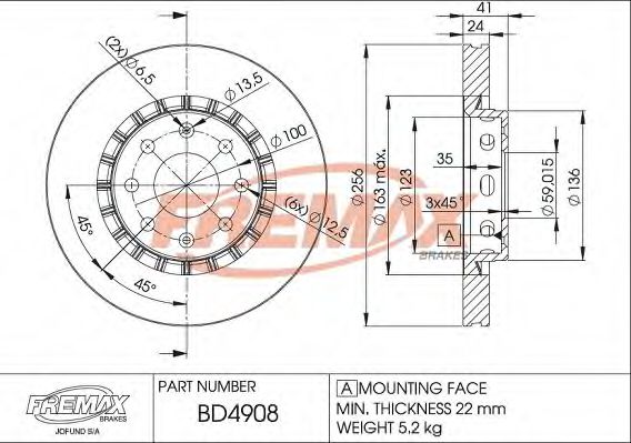 Disc frana