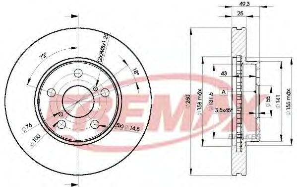 Disc frana