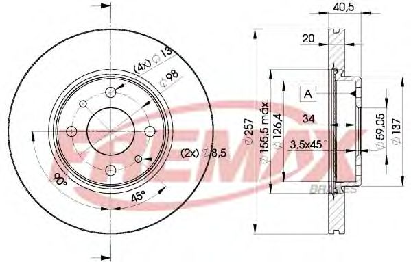 Disc frana