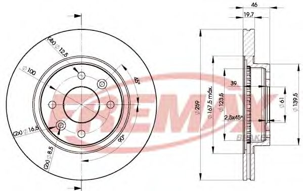 Disc frana