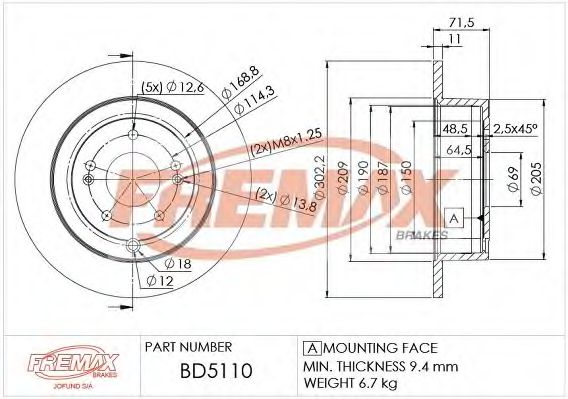 Disc frana