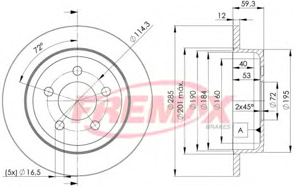 Disc frana