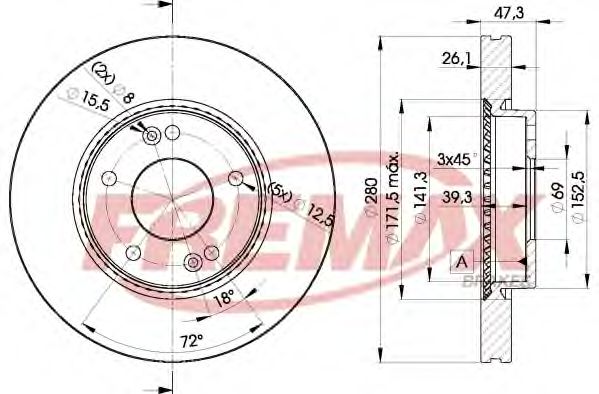 Disc frana