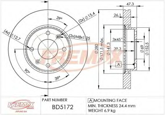 Disc frana