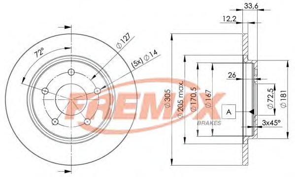 Disc frana