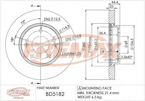 Disc frana