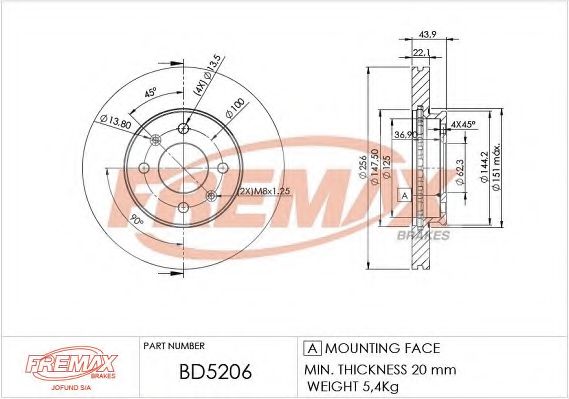 Disc frana