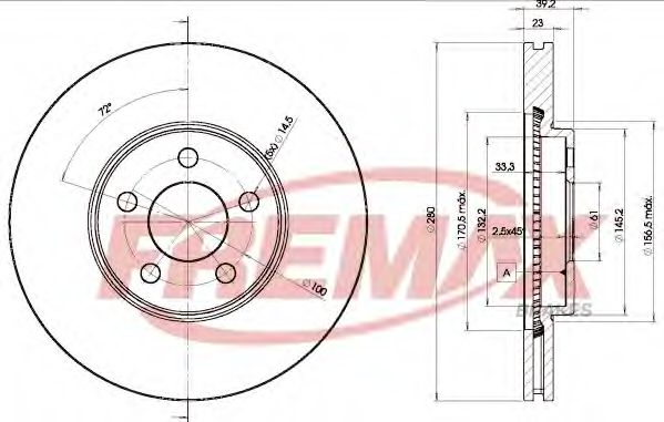 Disc frana