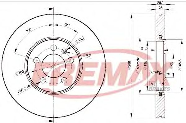 Disc frana