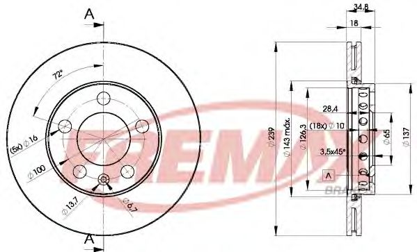 Disc frana