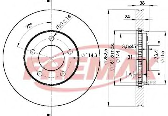 Disc frana