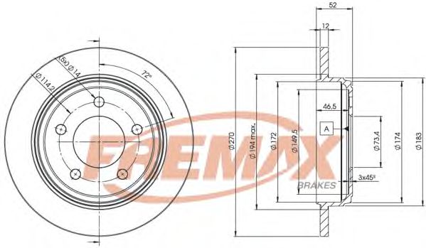 Disc frana