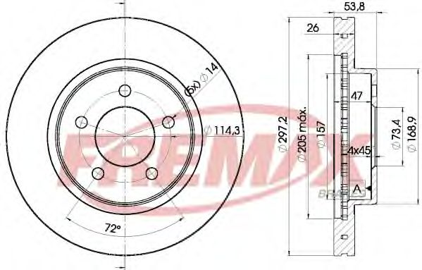 Disc frana